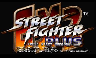 Screenshot Thumbnail / Media File 1 for Street Fighter EX2 Plus [NTSC-U]